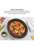Sur La Table digital slow cooker 3.5 litre, imported from the UK