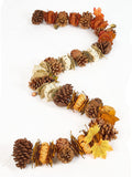 Dibor Pumpkin Garland 168cm seasonal decor, UK version