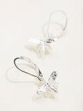 FatFace silver tone bee drop earrings, UK version
