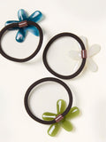 FatFace 3 pack flower hair ties (British brand)