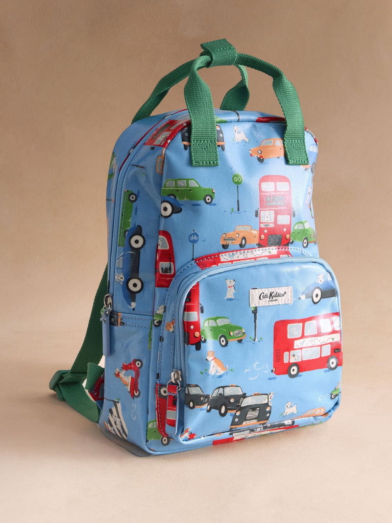 Cath Kidston backpack Blue Stanley Print medium, UK version