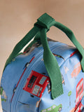 Cath Kidston backpack Blue Stanley Print medium, UK version