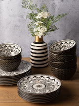 Next Code Maison 12 Piece Green Inari Dinner Set- Buy online at McGrocer
