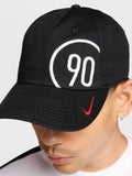 Nike Club Cap black unstructured 100% cotton, imported from the UK