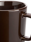 LSA International set of two white collective porcelain mugs, 370ml each, UK version