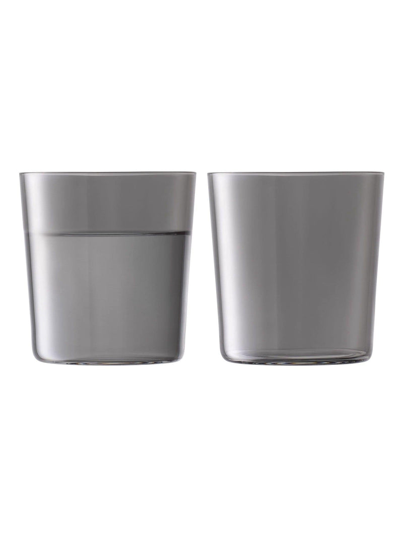 LSA International Grey Lunar Tumblers 390ml, UK version