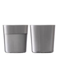 LSA International Grey Lunar Tumblers 390ml, UK version