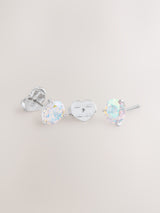 Next kate spade new york Metallic Tone Trio Prong Studs Earrings- Buy online at McGrocer