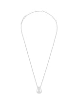 Estella Bartlett Silver Tone Waterproof Teardrop Pendant Necklace 44-48cm