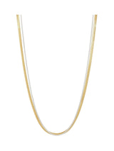 Next Estella Bartlett Gold Tone Waterproof Herringbone Chain Necklace 44-48 cm- Buy online at McGrocer