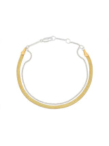 Next Estella Bartlett Gold Tone Waterproof Herringbone Chain Bracelet- Buy online at McGrocer