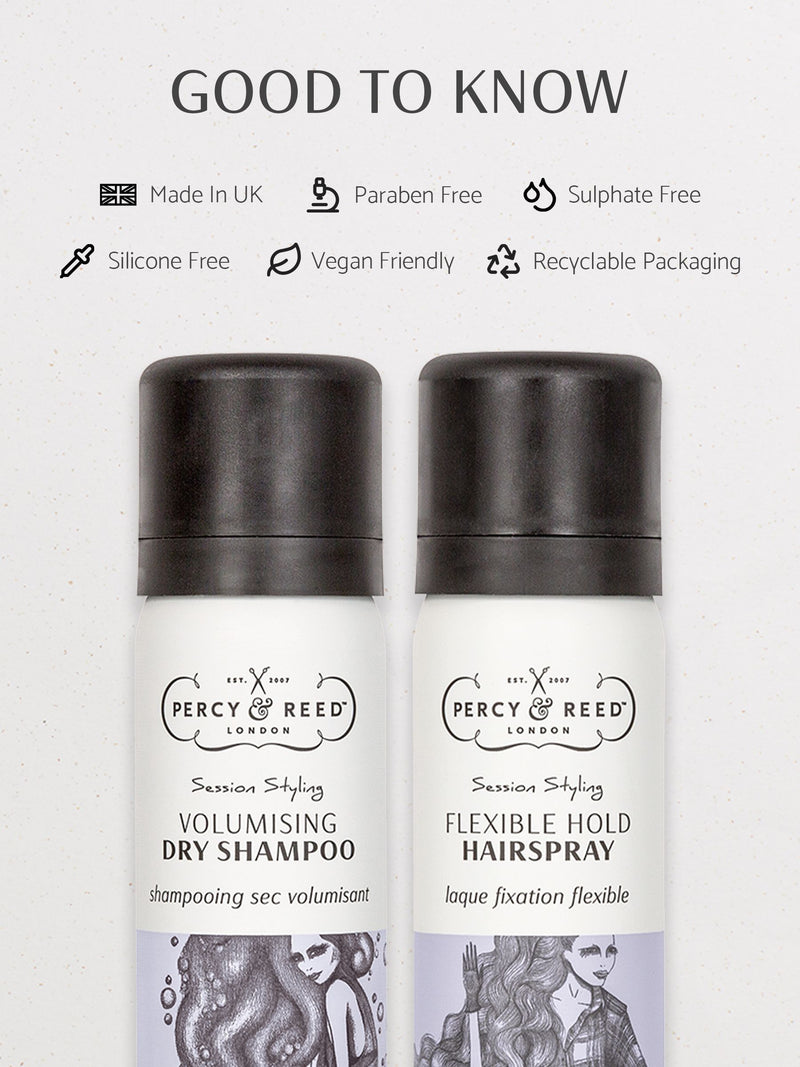 Percy & Reed Refresh and Go Haircare Gift Set, imported from the UK