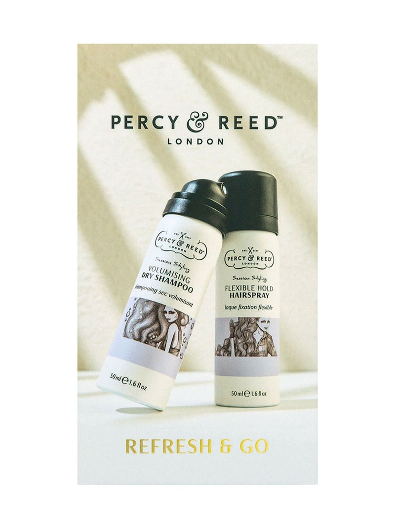 Percy & Reed Refresh and Go Haircare Gift Set, imported from the UK