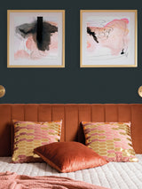 Next Laurence Llewelyn-Bowen Blue Nuance Plain Texture Wallpaper Sample A4- Buy online at McGrocer