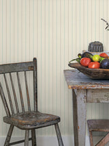 Next Galerie Blue French Country Stripe Wallpaper Sample A4- Buy online at McGrocer