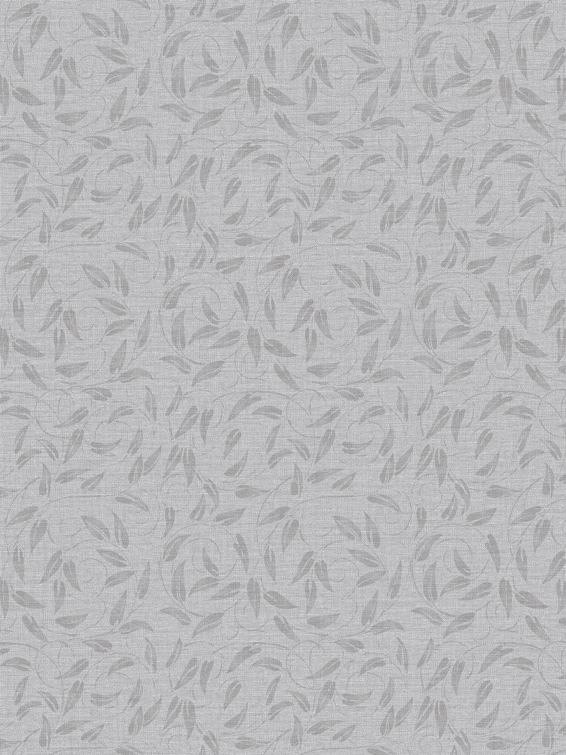 Laurence Llewelyn-Bowen Silver Grey Tit Willow wallpaper sample A4 (British brand)