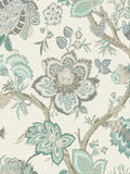 Galerie French country floral wallpaper sample A4, UK version
