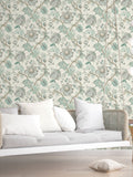 Galerie French country floral wallpaper sample A4, UK version