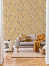 Next Galerie Green Spring Blossom Tree Wallpaper Sample A4- Buy online at McGrocer