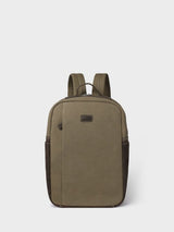 Next Osprey London The Hunter Khaki Canvas & Leather Backpack- Buy online at McGrocer