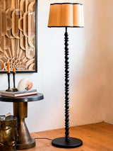 Next Rockett St George Black Wooden Spindle Floor Lamp Base- Buy online at McGrocer