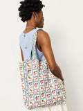 FatFace Multi Beetroot reversible tote bag, 100% cotton (British brand)