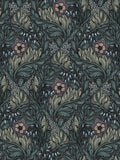 Laurence Llewelyn-Bowen green floral print wallpaper 10 metres - British product