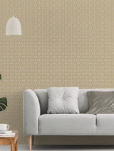 Next Galerie Yellow Spring Blossom Lattice 10M Wallpaper- Buy online at McGrocer