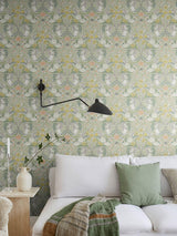 Next Galerie Orange Sommarang 2 Floral Print Wallpaper 10m- Buy online at McGrocer