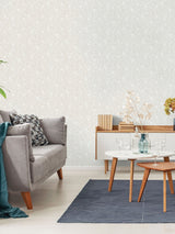 Next Galerie White Spring Blossom Floral Print 10M Wallpaper- Buy online at McGrocer
