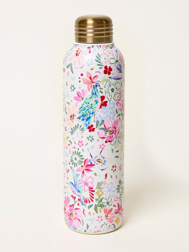 FatFace bird floral water bottle 500ml (British brand)