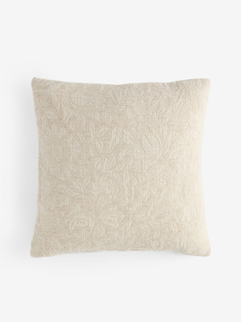 Nina Campbell floral jacquard cushion 45cm, imported from the UK