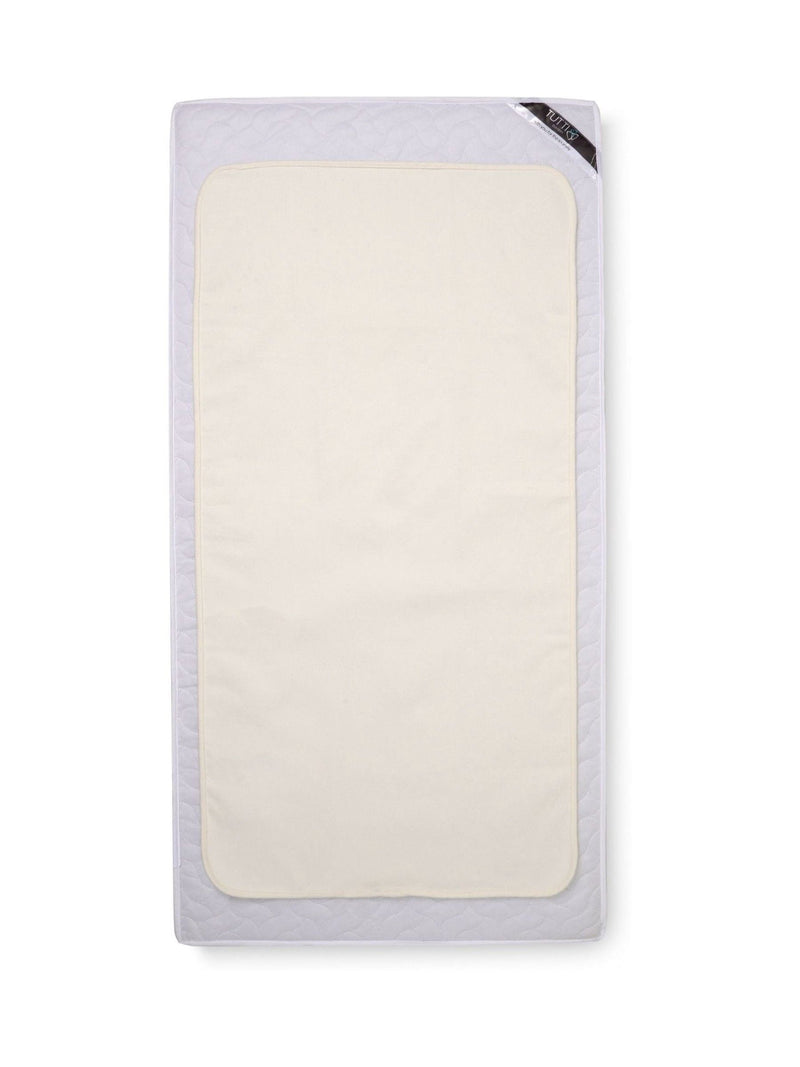 Tutti Bambini White Cot Bed Mattress Protector COT (British brand)
