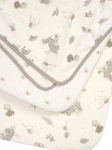 Tutti Bambini Woodland Cream Bedside Crib Starter Bedding Set 1 Pack