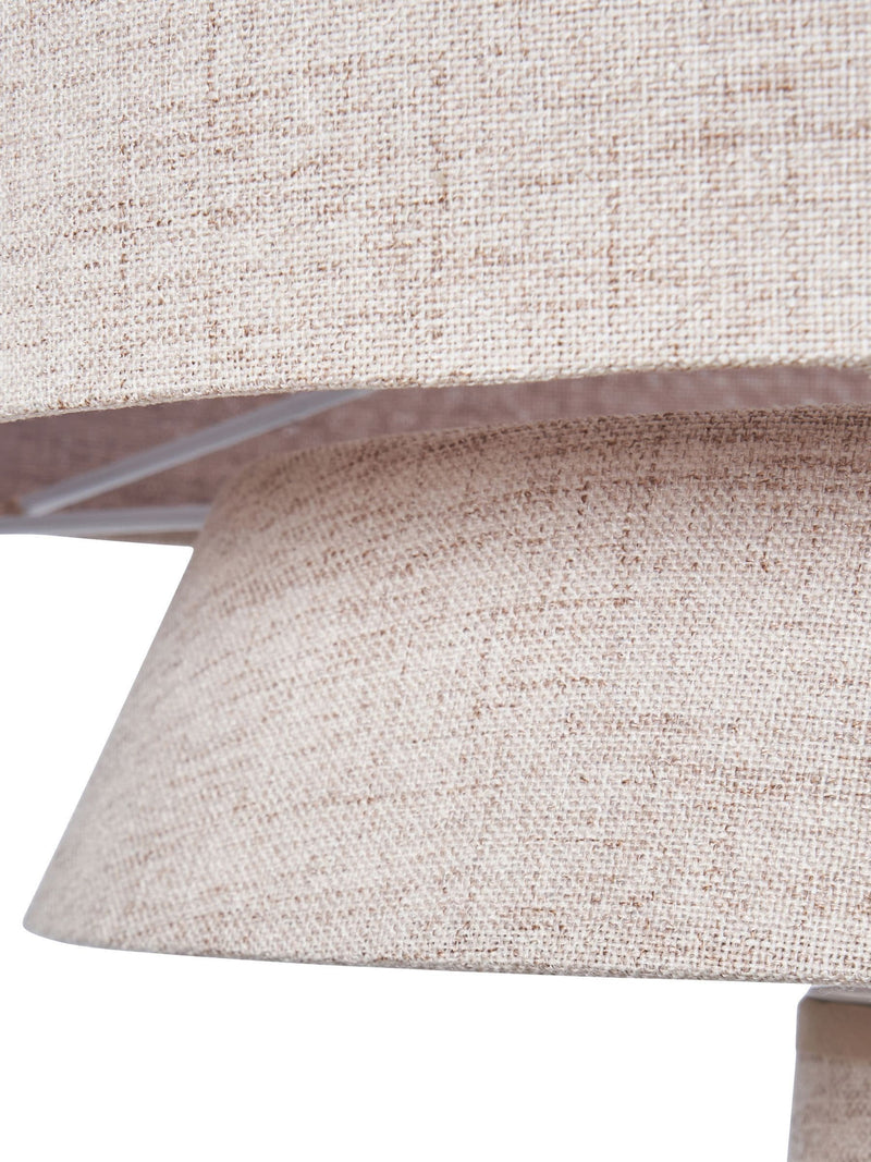 BHS natural terri tiered floor lamp, UK version