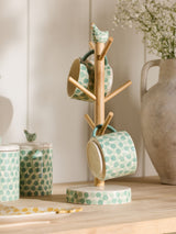 Next Sage Green Pat the Chicken Mug Tree, 38.5cm- Buy online at McGrocer