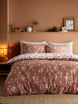 Fusion Natural Woodland Dreams Reversible Duvet Cover Set