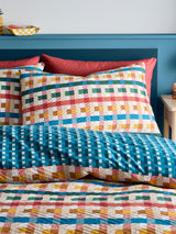 Fusion Multi Rhett Textured Duvet Cover Set
