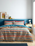 Fusion Multi Rhett Textured Duvet Cover Set - British product