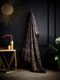 Laurence Llewelyn-Bowen gold velvet throw 180x130cm leopard print, imported from the UK