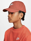 Nike brown unstructured wash cotton cap, UK version
