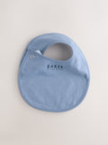 Baker by Ted Baker blue baby bibs 2 pack (British brand)