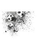 Origin Murals football splash wall mural 3.5x2.8m, imported from the UK
