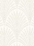 Hoopla Walls Chalk Leaf Fan wallpaper sample A4 (British brand)