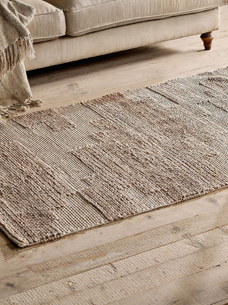 Nkuku Ailan wool rug, imported from the UK