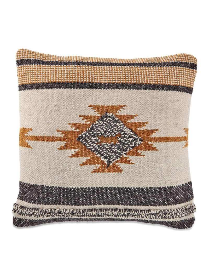 Nkuku mustard Tussi Ami cushion cover 50cm, imported from the UK