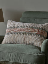 Next Nkuku Natural Zairya Jute and Cotton Cushion Cover- Buy online at McGrocer
