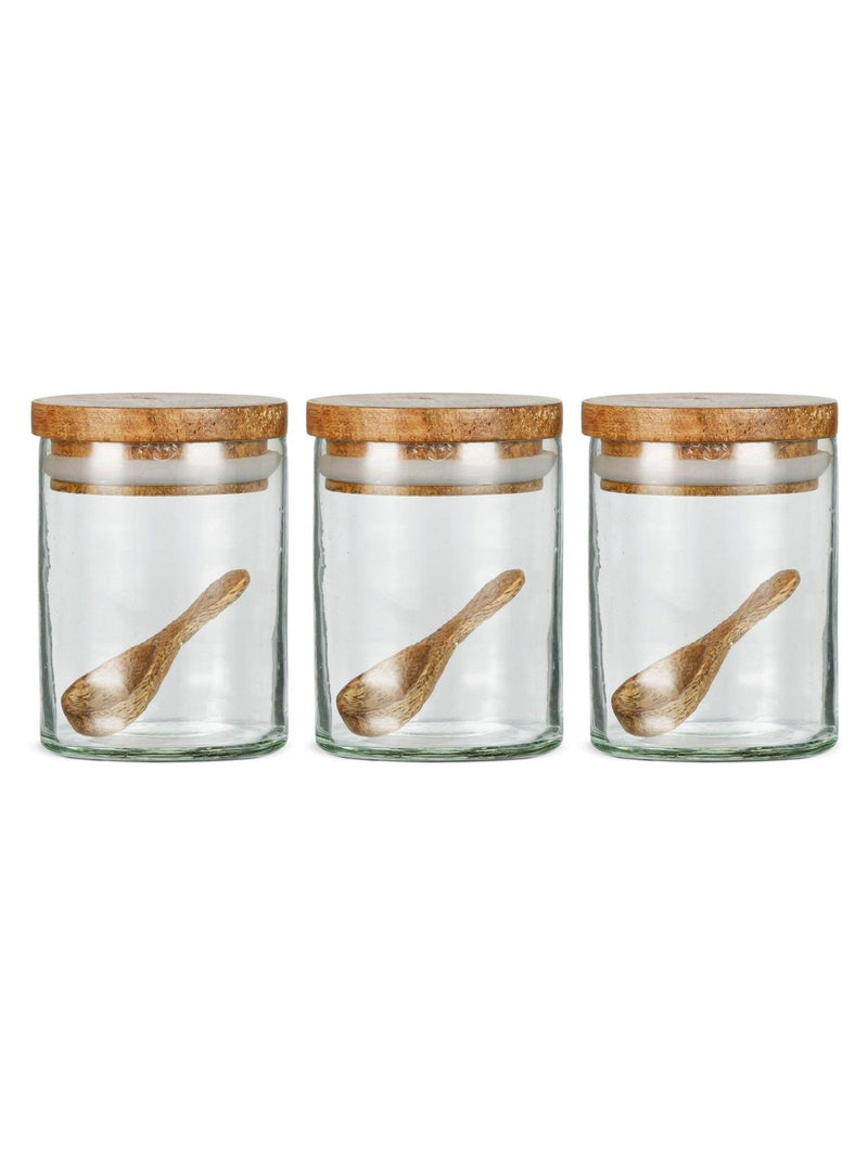 Nkuku Clear Izaan Spice Jar