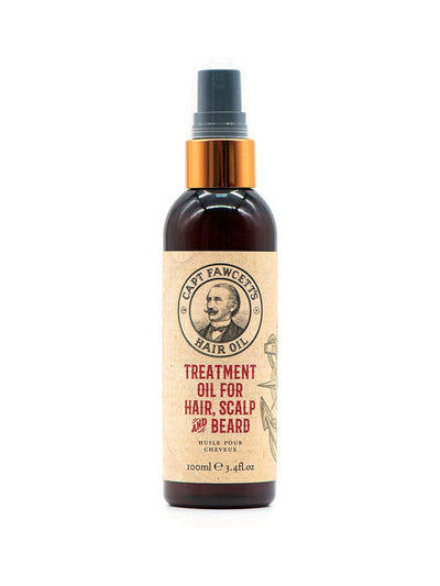 Next Captain Fawcett Treatment Oil For Hair, Scalp and Beard- Buy online at McGrocer