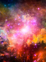 Next Origin Murals Multi Galaxy Stars Matte Non-Woven A3 Mural Sample- Buy online at McGrocer